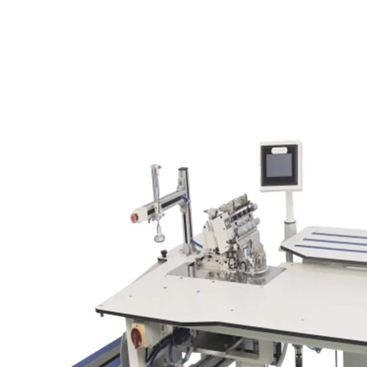 automatic High speed side open seam styles sewing machine serging unit for trousers