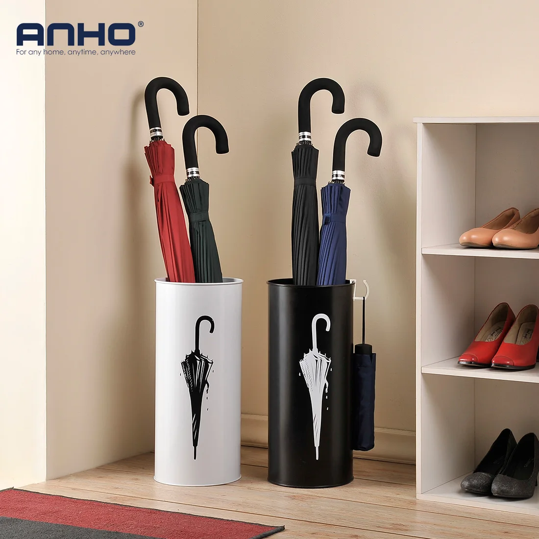 Creative Household Metal Umbrella Stand Holder Umbrella Rack