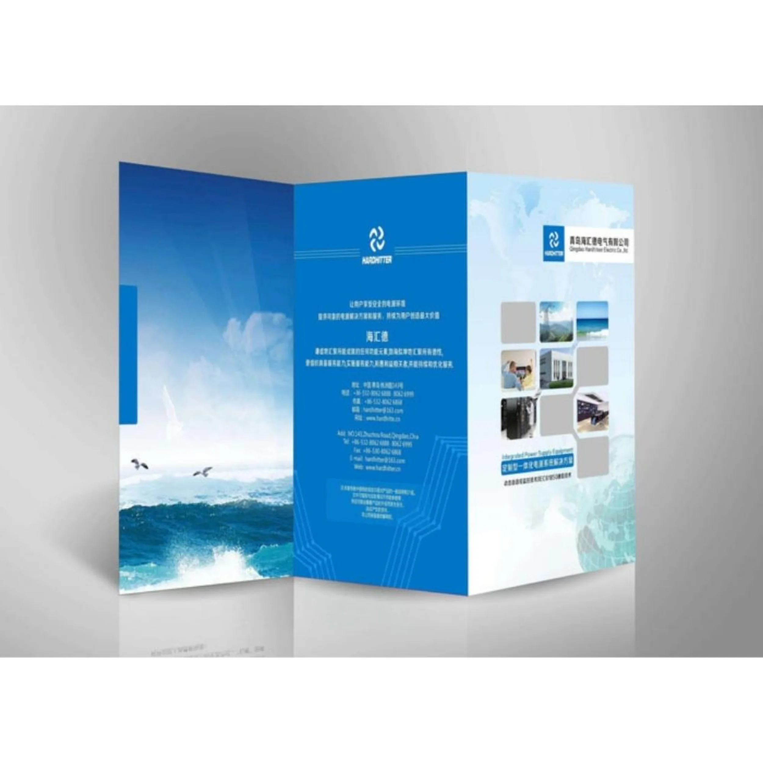Paper Print Die Cut Brochure Paper Custom Instructions Folding Leaflet Brochure\/Flyer Folder