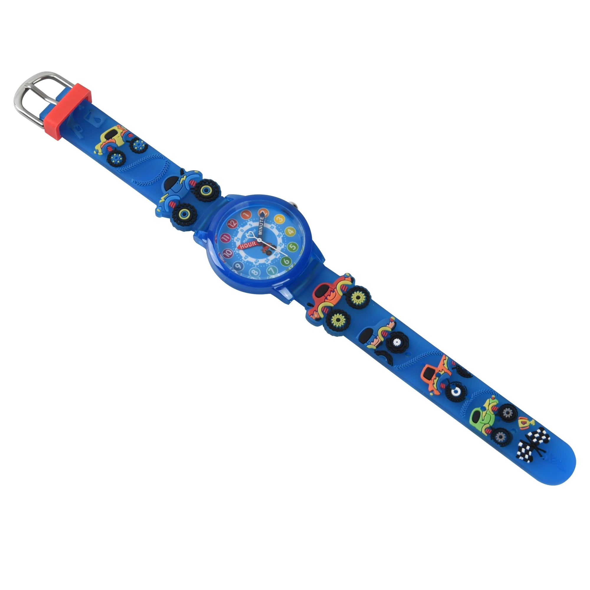 Modern Colorful Kids Quartz Watch Water Resistant Wrist Watches Fun Timepieces For Boys And Girls