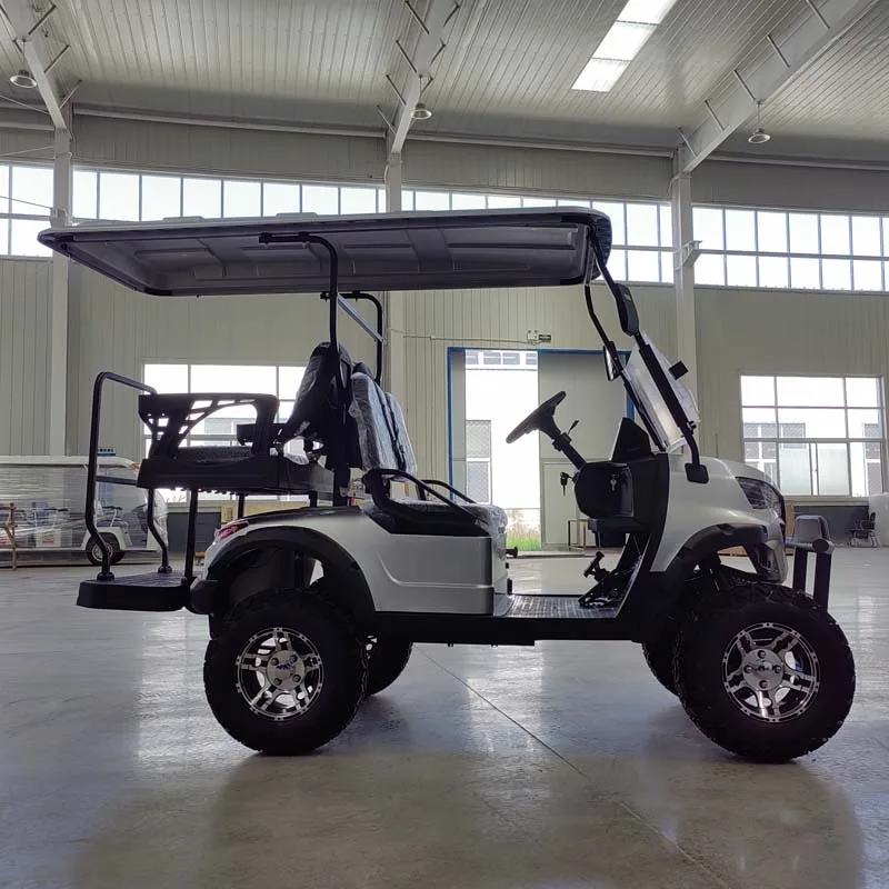Price new Electric 4 Seater Mini Street Legal Golf Carts Battery 48V For Sale