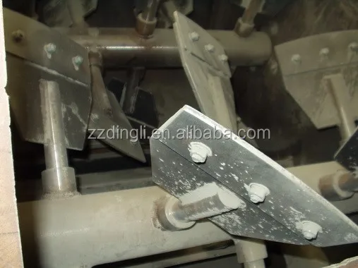 Weightless Twin Shaft Paddle Type Dry Mixed Mortar Light Gypsump Plaster Mixer