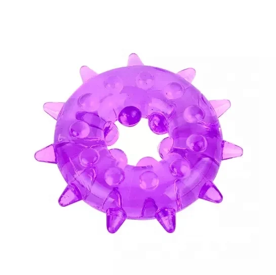 Rubber Penis Ring Sex Toys Shop Free Sample Crystal Plastic Dildo Cock Locked Ring For man