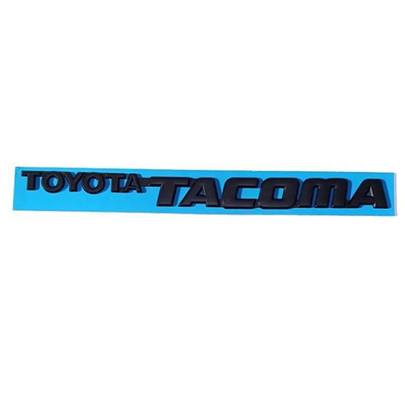Car Parts Car Body Tailgate Badge Logo Grille Car Tail Badge Make Hood Compatible With TOYOTA TACOMA