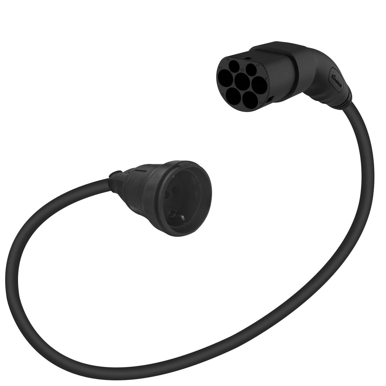 Тип 2 к разъему Schuko Кабель для зарядки электрического мотоцикла или велосипеда 16А 3,5 кВт