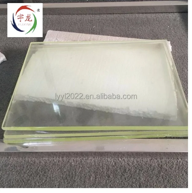 From X Ray Lead Protective Glass For Radiation Shielding 8mm 15mm  Lead Glass
