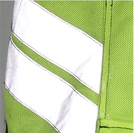 Custom Logo  Motorcycle Reflective Vest Motorbike Cycling  wear Warning High Visibility Vest for personal protection with zipper