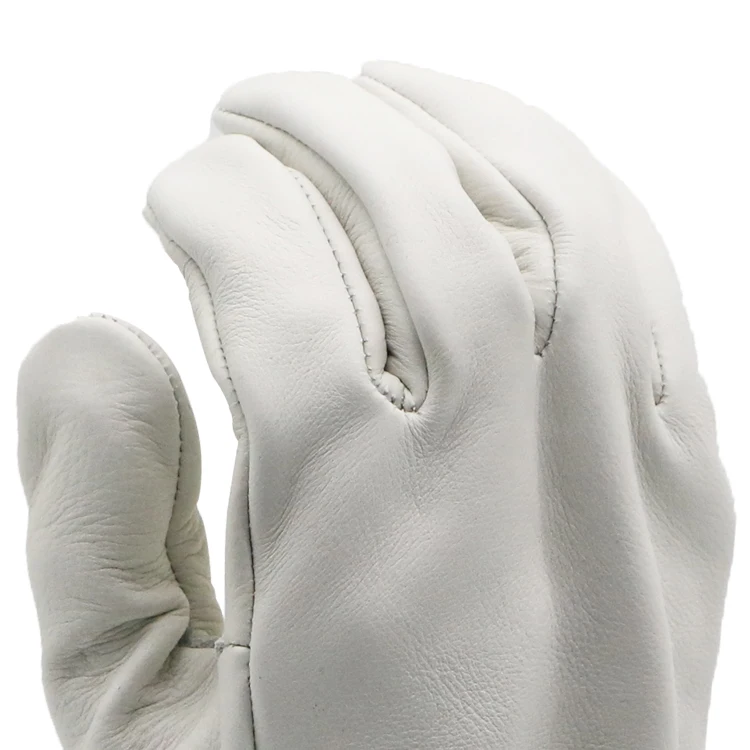ENTE SAFETY Hot sell good quality heavy duty leather gloves single palm en388