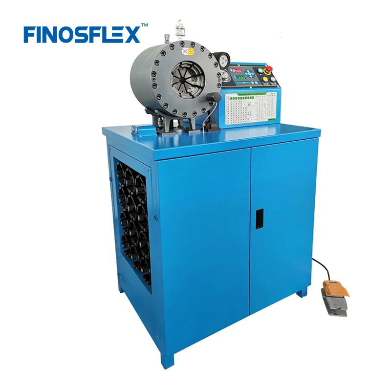Hose Pressing Machine 51mm 2 inch Hydraulic Hose Crimping Machine UNIFLEX HM325 FINO 200E