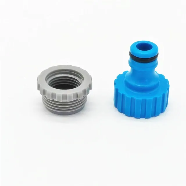 Прочный PP ABS PVC 2 в 1 садовый шланг кран разъем 3/4 дюймов и 1/2 без брызг воды адаптер краны