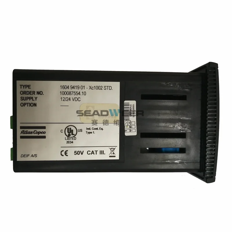 controller xc2002 XC1002 1604942203 1604942201 portable air compressor parts control panel atlas copco