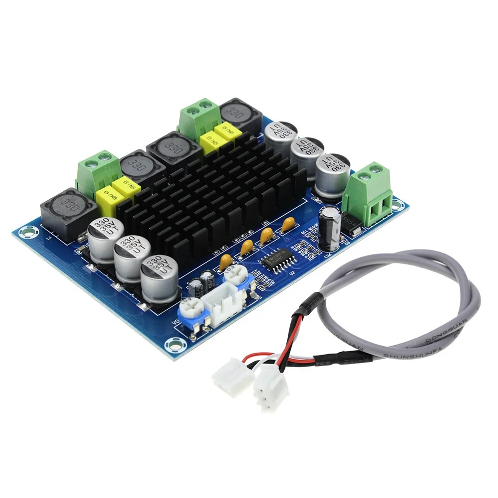 XH-M543 Power amplifier board TPA3116D2  dual channel 2 * 120W  power audio amplifier board