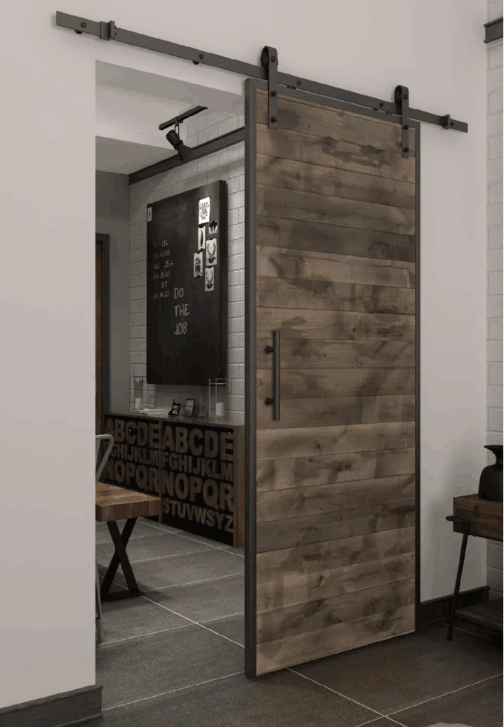 OEM custom cheap price barn door handles wooden sliding door hardware