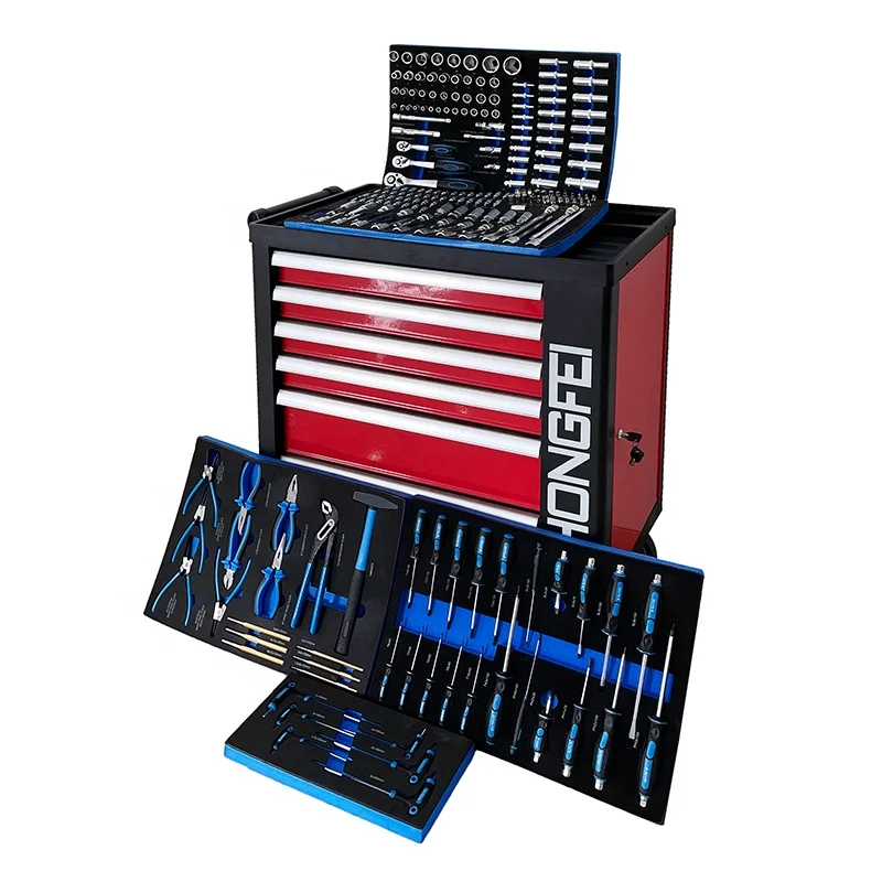 225 Pcs hand tools garage equipment and tools workshop socket wrench set