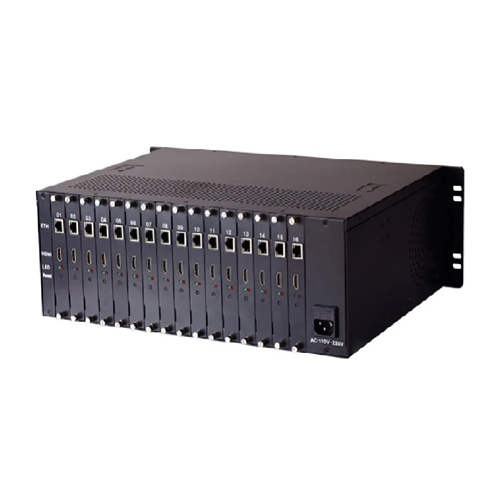 IPTV Encoder 24Channels VGA ASI Full HD 1080P RTMP MPEG4