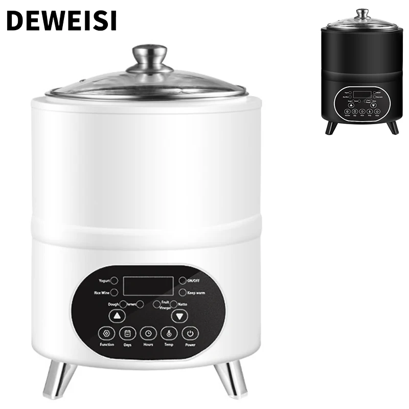 DEWEISI yogurt machine setting time temperature keep food warm multi functional ferment dough vinegar yogurt machine