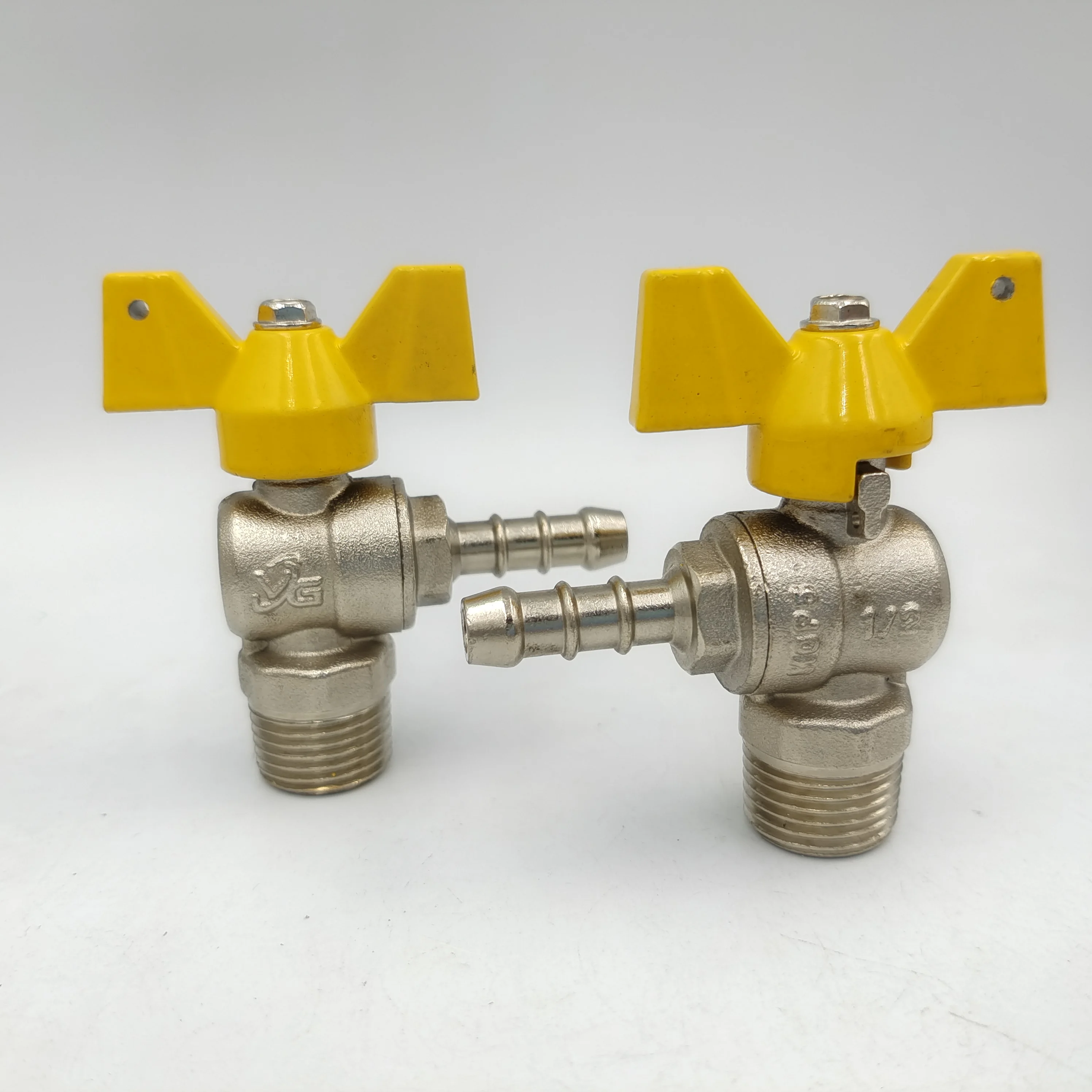 Brass Barbed Gas Valve for LPG 1/2 Inch Forged Brass Pressure Reducing Valve for Gas