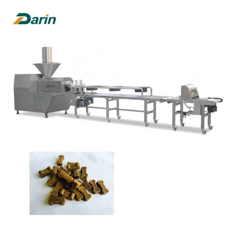 Factory direct price single meat extrusion machine Pet Dog Food Making Machine Animal Feed Processing Line