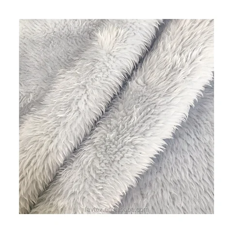 
100% Polyester Double Side North Pole Plush Coral Fleece For Huge Teddy Bear Toys Blankets Pajama 