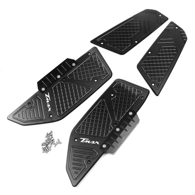For Yamaha T-Max Tmax 530 560 Tmax530 2017 2018-2021 Motorcycle Front Rear Footboard Steps Footrest Pedal Foot Plate Accessories