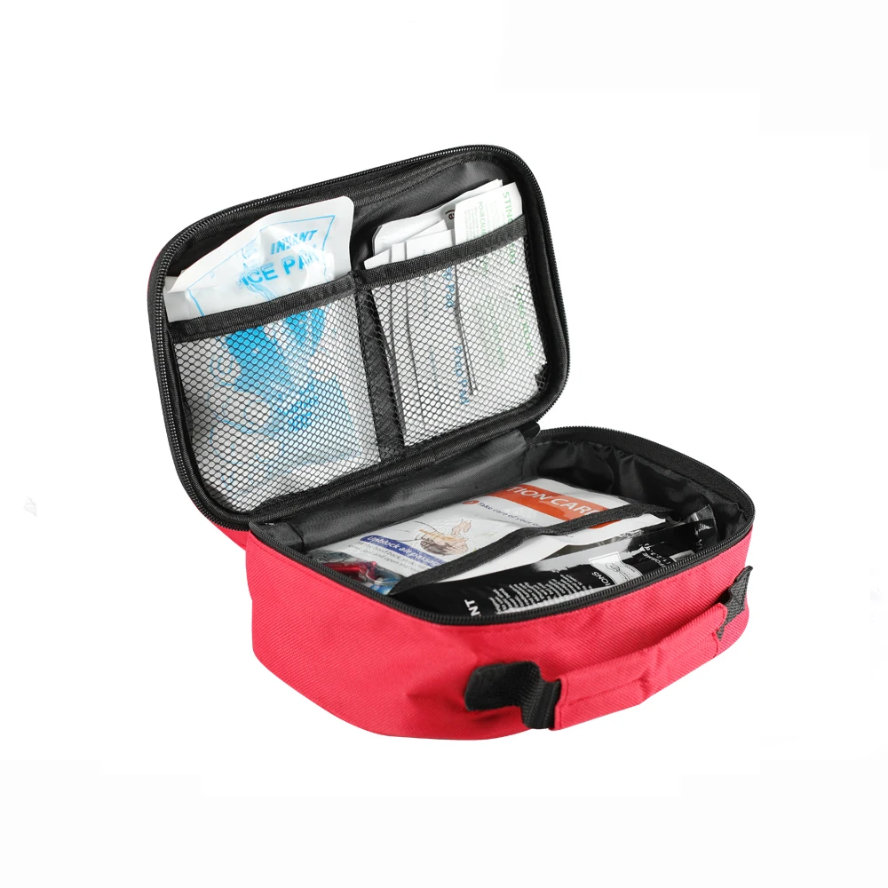 Med kit 2 in 1 small first aid emergency kit Custom logo in medical bags dressing medical supplies 1st aid kit for hiking