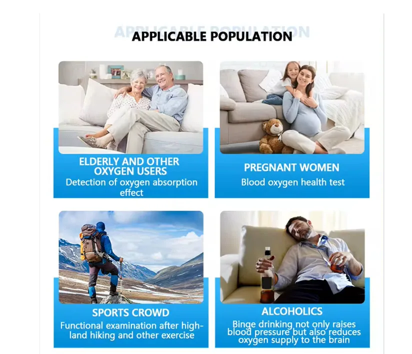 Factory Sales Pulse Oximeter Cable Good Quality Children Pulse Oximeter Pulse Watch Heart Rate Touch