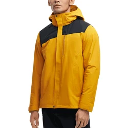 Customization Unisex Winter Outdoor Mountain Wear 2 Pieces Set 3in1 Men Warm Quilted Women Hiking Jacket