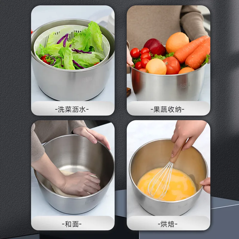 5L stainless steel electric vegetable dehydrator fruit cleaner electric salad spinner