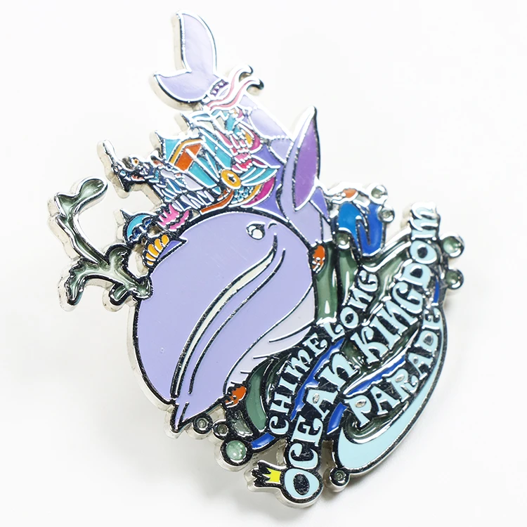 Metal Badge Maker Glitter Enamel Pin Anime Badge Jeans Pins Custom Logo Zinc Alloy Badge & Emblem Printing Lapel Pin Gift Love