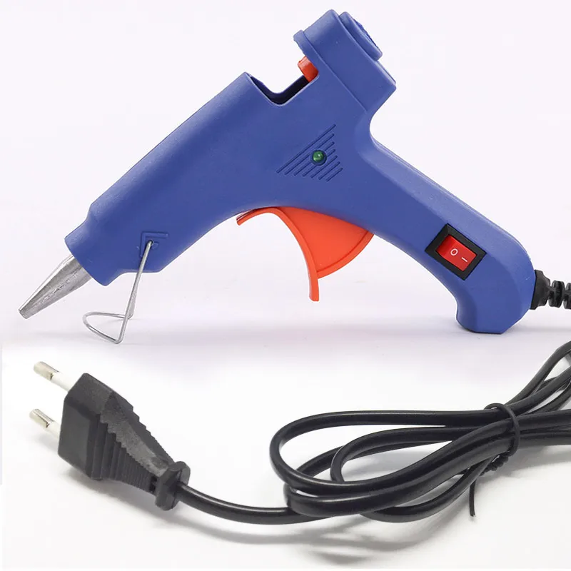 100W Mini High Temp Heater Melt Glue Gun With EU US Plug