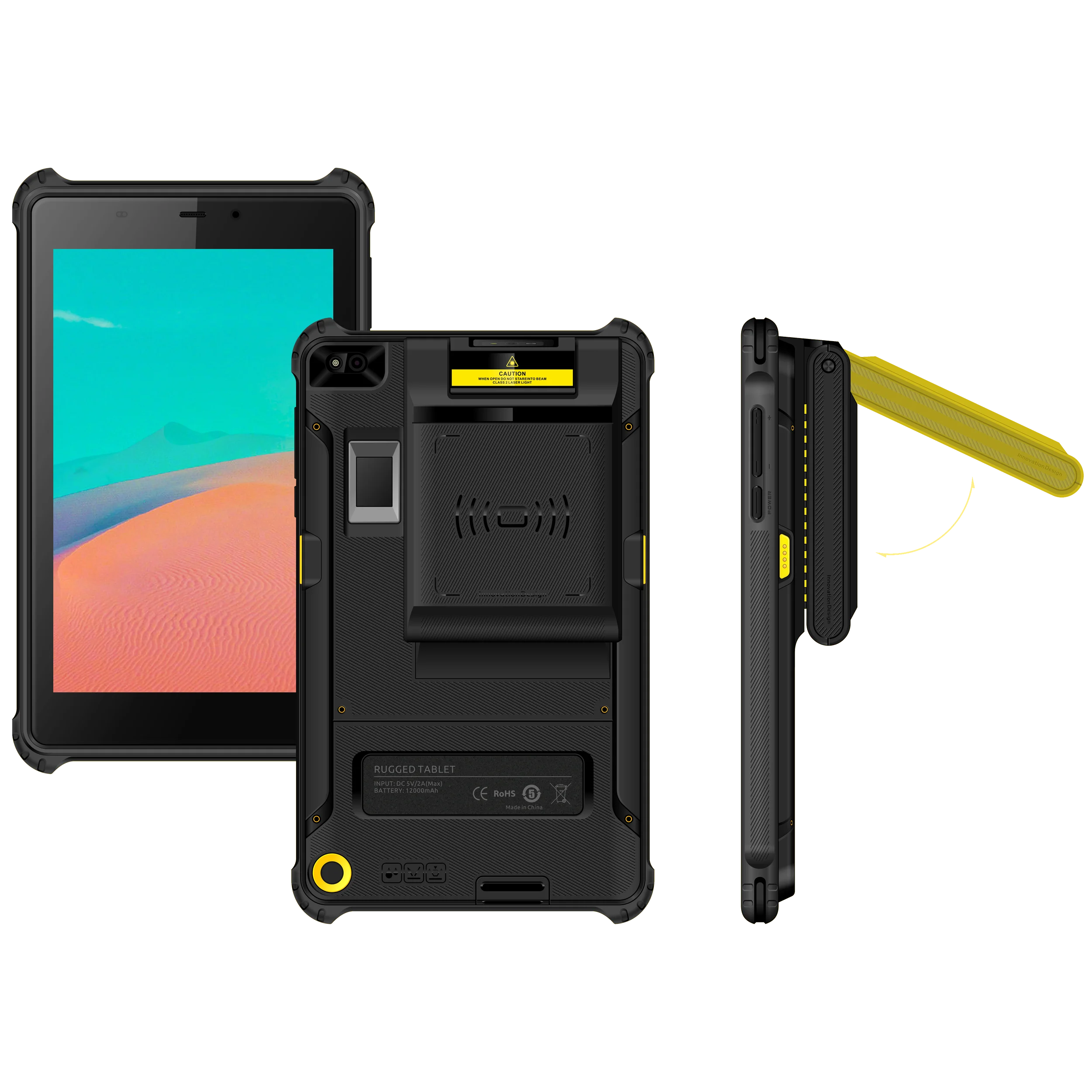 NFC сканер штрих-кода QR RFID GPS 8 Прочный планшет android Прочный промышленный планшетный ПК Прочный планшетный ПК