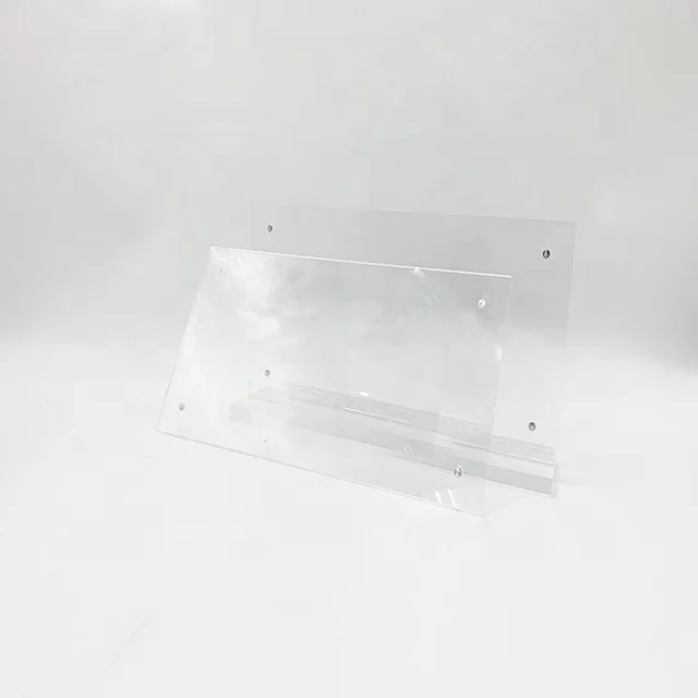 New product A5 Acrylic  Holder polymethyl methacrylate menu display rack for bar and restaurant