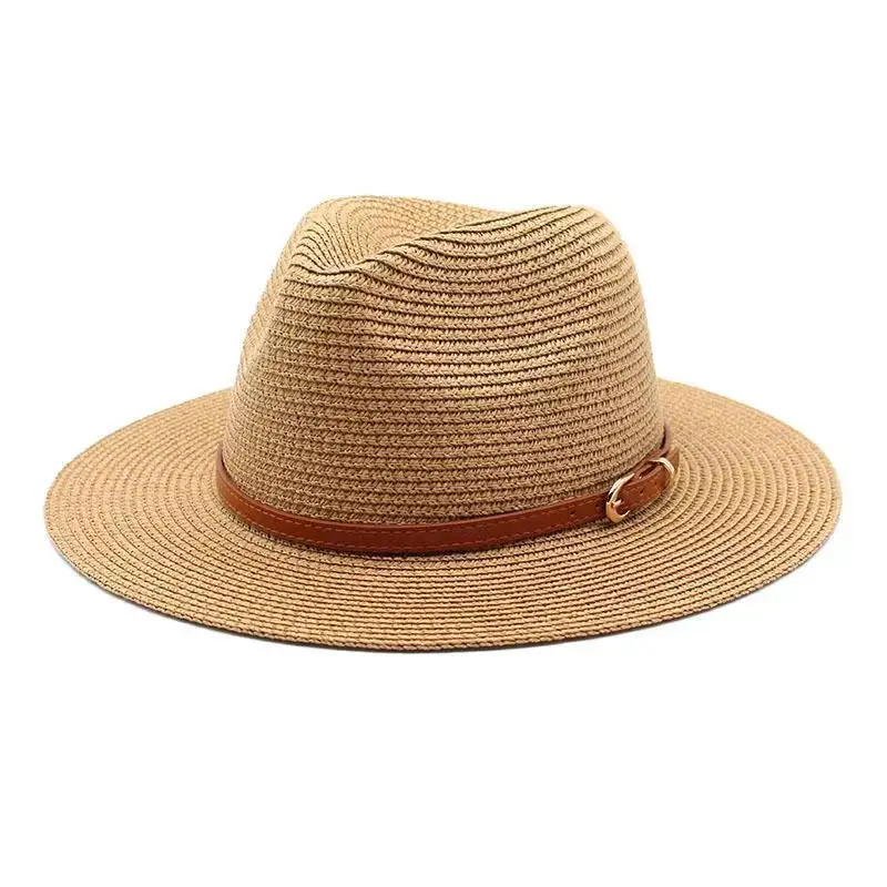 2025 Unisex Vintage Stylish Fedora Hat Furry Brim New Top Woolen Jazz Bucket Hat Fashionable Summer Sports Fishing Ribbon