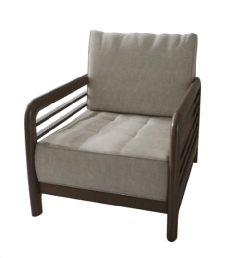 Custom OEM three seat wooden furniture modern home living room luxury High end hotel  designer elegant sofa set