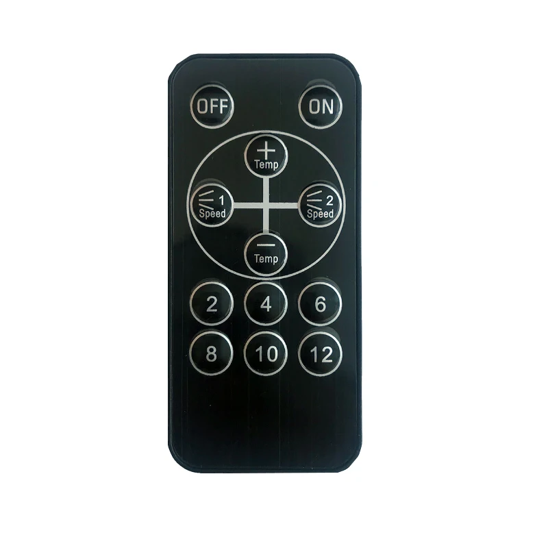 900W Indoor Household Flame Heater EU 220V Mini Convenient Remote Control Heater Office