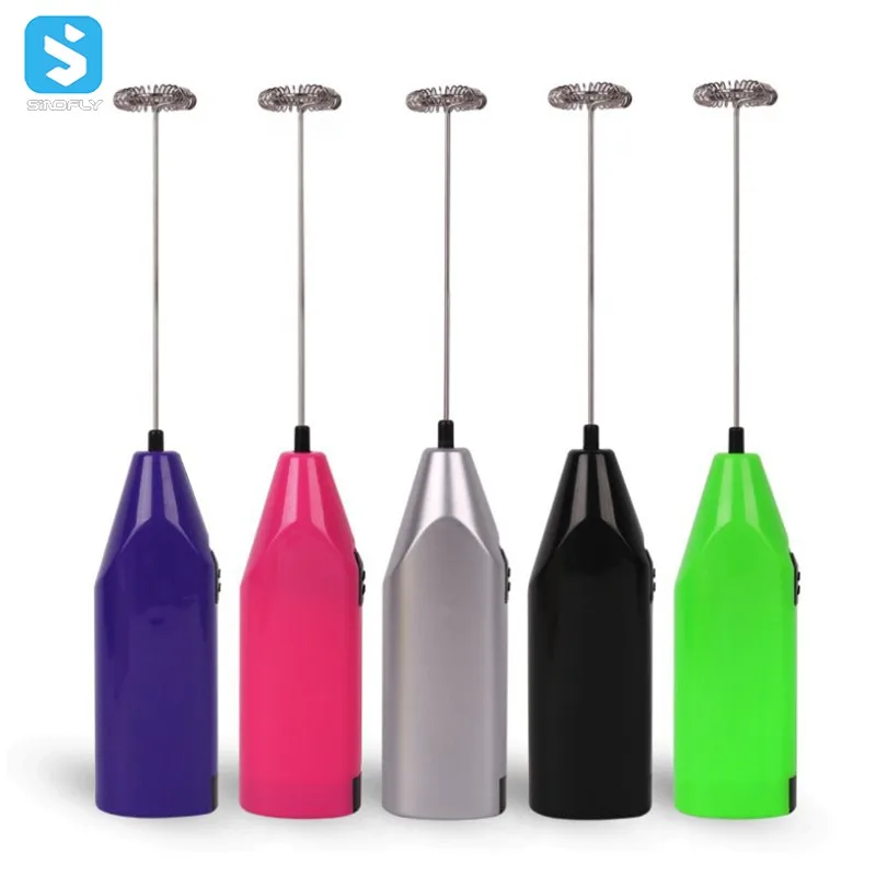 Amazon Hot Selling Milk Battery Frother Handheld Coffee Matcha Whisk Hand Mixer Electric Egg Beater Blenders And Juicers