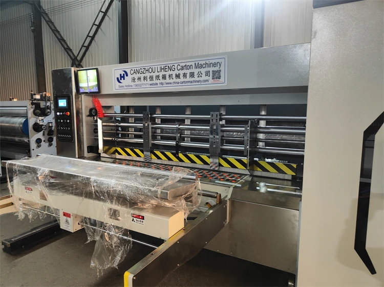 Automatic Corrugated High-speed 4 Color Printer Slotter And Die Cutter Machine