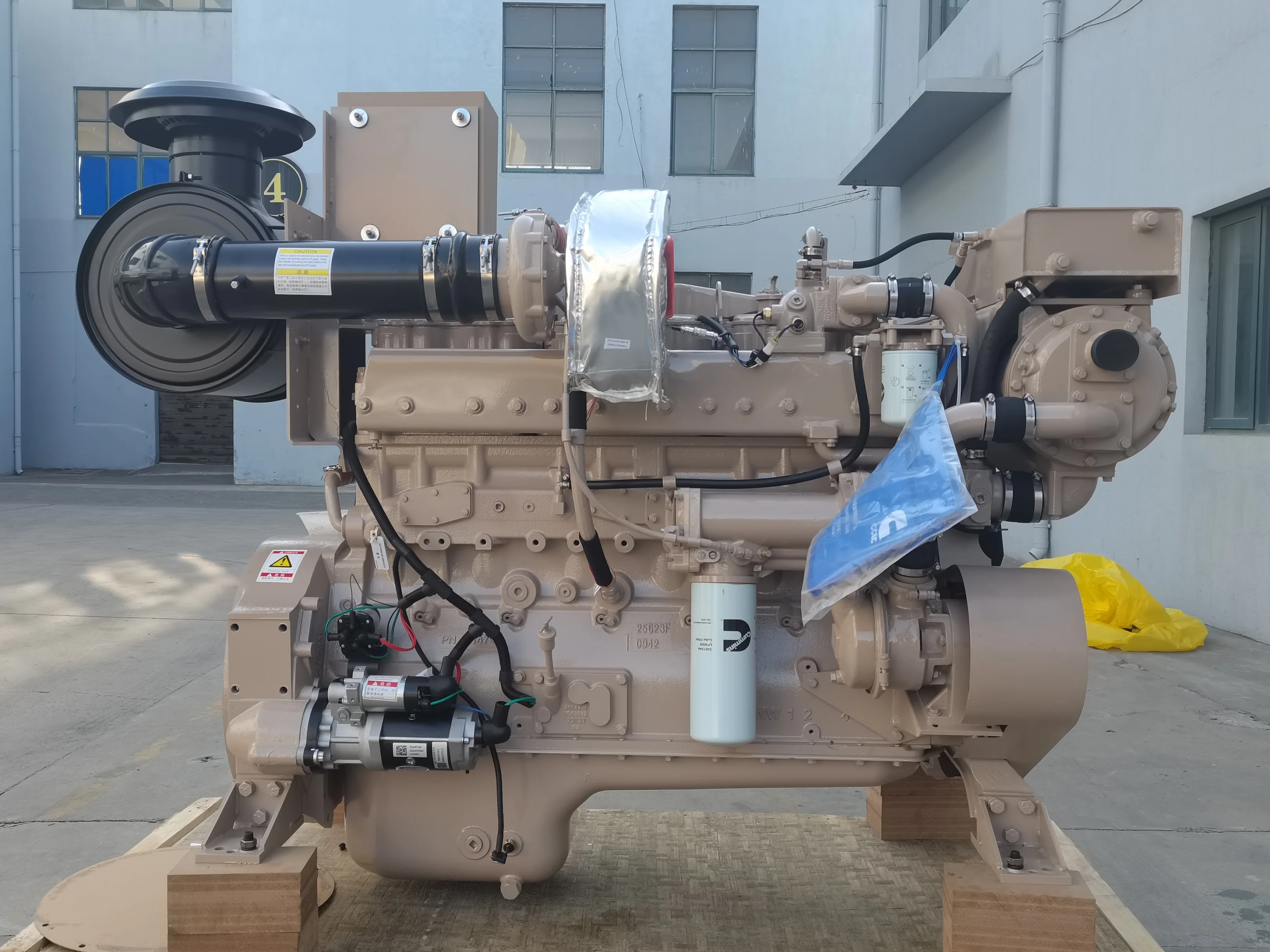 New type SCDC NTA855 series 4 stroke 6 cylinder 350hp marine diesel engine NTA855-M350 for ship for sale