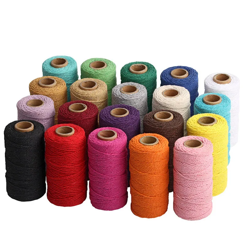 
Recylce cotton jump cord rope for caution rope 
