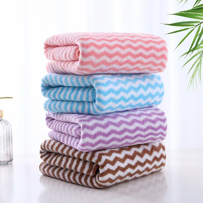 High Quality Microfiber Coral Fleece Bath Towel Sets Wholesale
