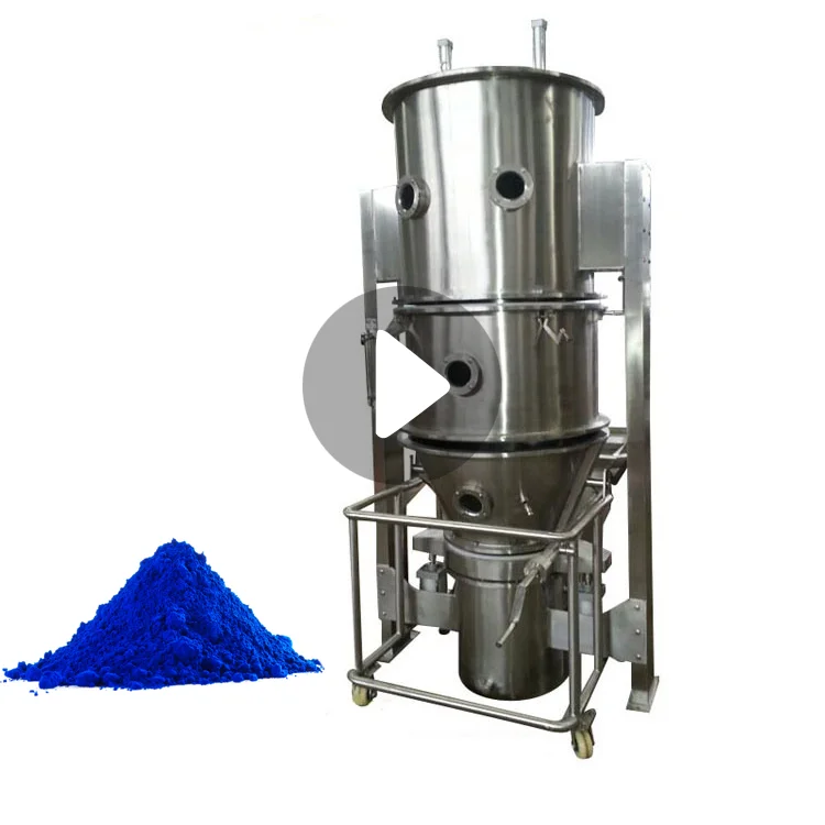High Quality Fluid Bed Drying Granulator equipment