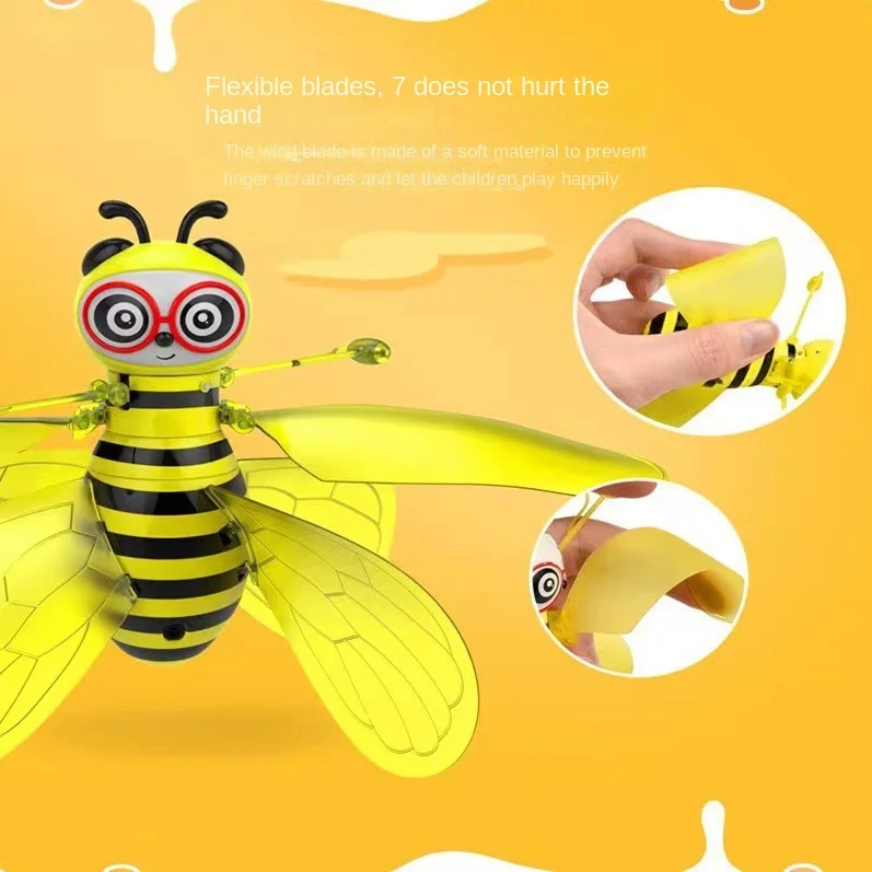 Wholesale Flying Doll, Little Bee Sensing Aircraft, New Unique Toy, Rechargeable Intelligent Suspension Aircraft