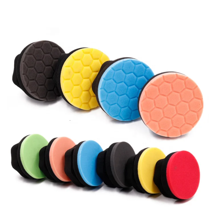 Hand hold cardetailing Applicator pad Car Cleaning Detailing Pads Polish Foam Sponge Wax Applicator pad