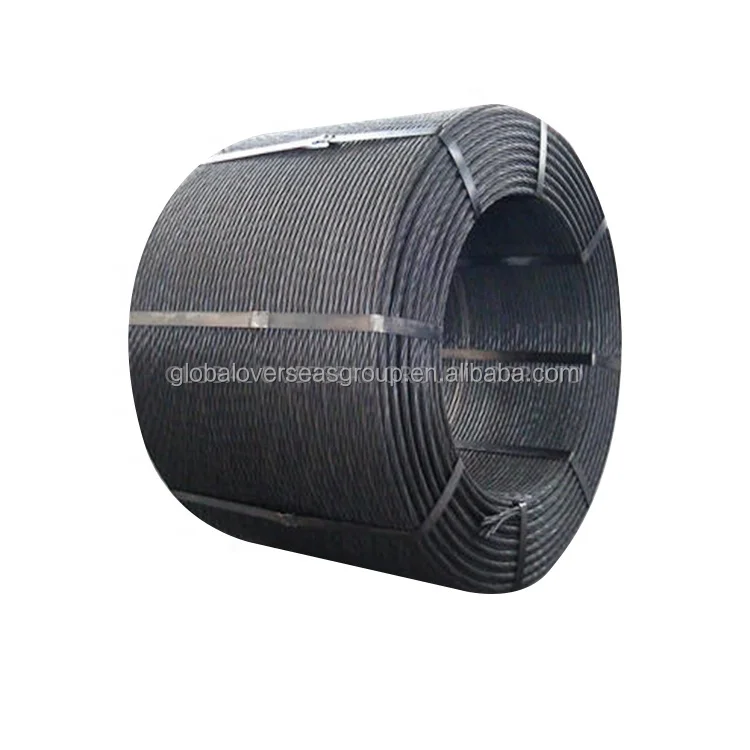 Провода ASTM A416 12 7 мм 15 24 1*7 18 мПа высокопрочные предварительно напряженные бетонные 270 с кабелями конкурентной прочности