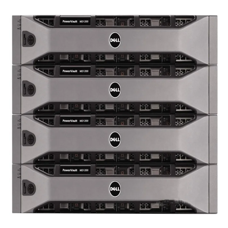 Hot Sale Delll PowerVault MD1200 12 LFF bay double Controller Storage MD1200