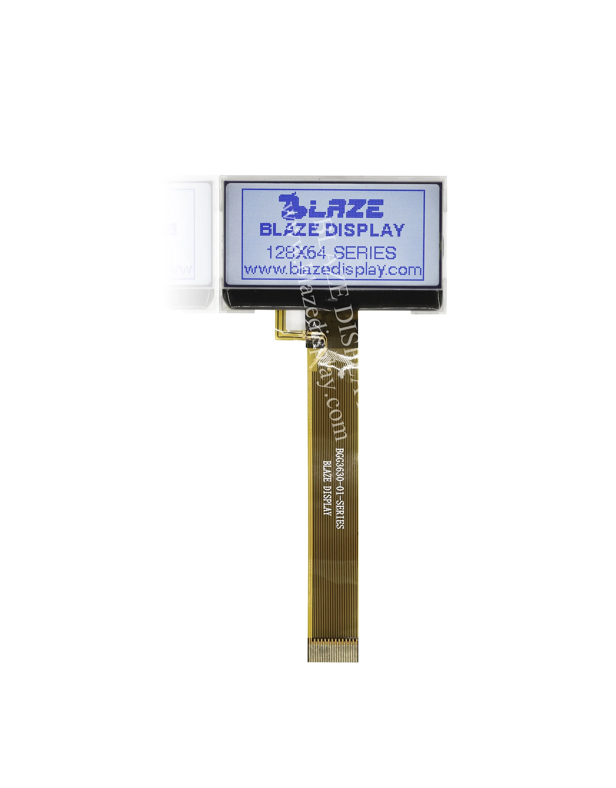 
Graphic 128x64 LCD COG module STN LCD with white backlight LCD screen for pos devices/metering devices/ taximeter etc. 