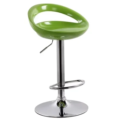 Modern Steel Plastic High Adjustment Bar Stool Chair Low Price Wholesale Swivel ABS Yellow/Red Club Bar Stool Wholesale