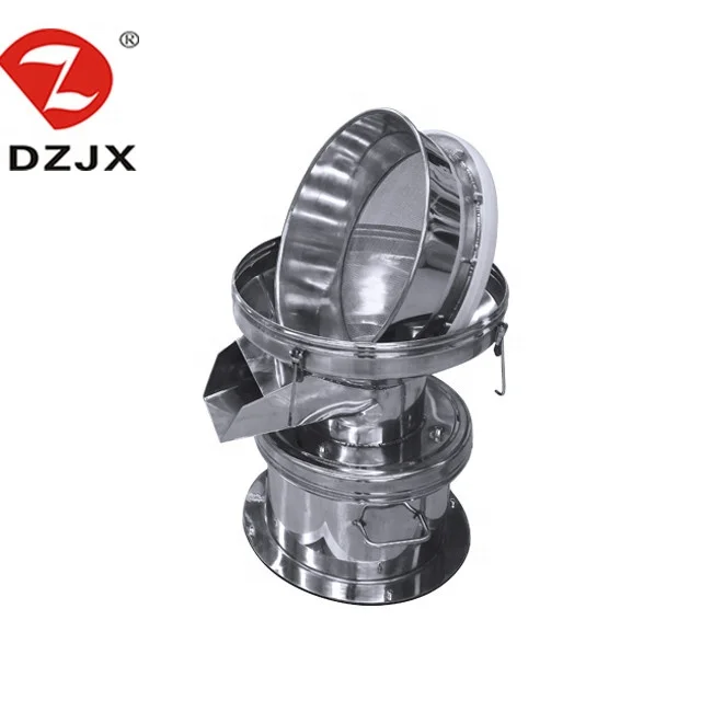 DZ fruit juice processing 450 type vibrating screen sieve sifter filter for almond soya-bean milk