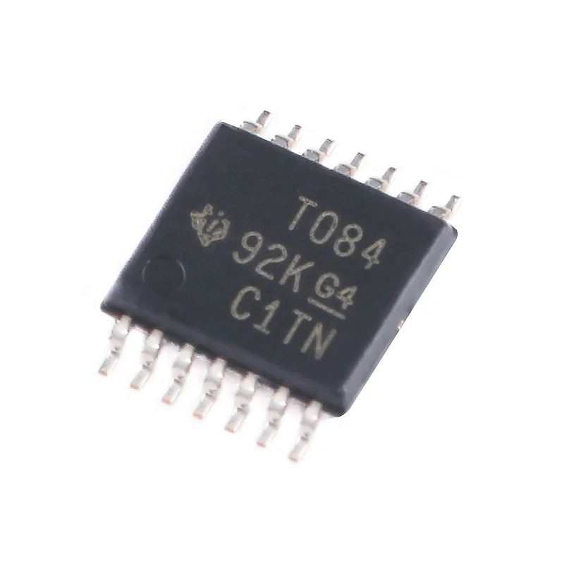 Electronic Components TSSOP-14 Quad High Voltage JFET Input Operational Amplifier Chip T084 TL084CPWR