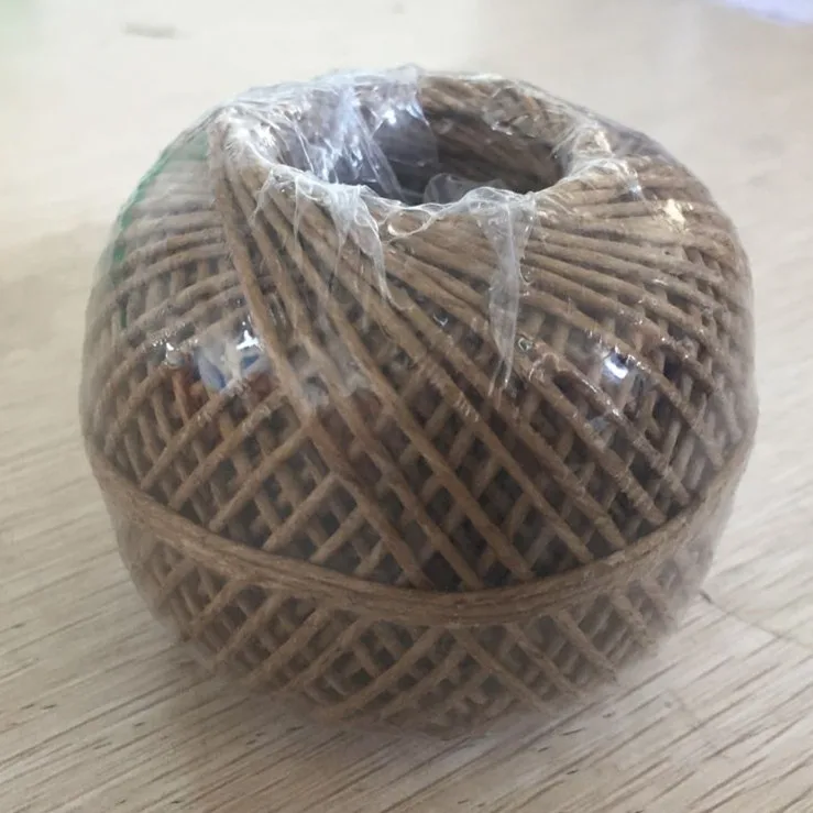 1mm Natural Hemp Twine 100% Organic 430ft/130m Packaging Rope